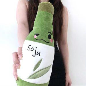 Soju bottle plush